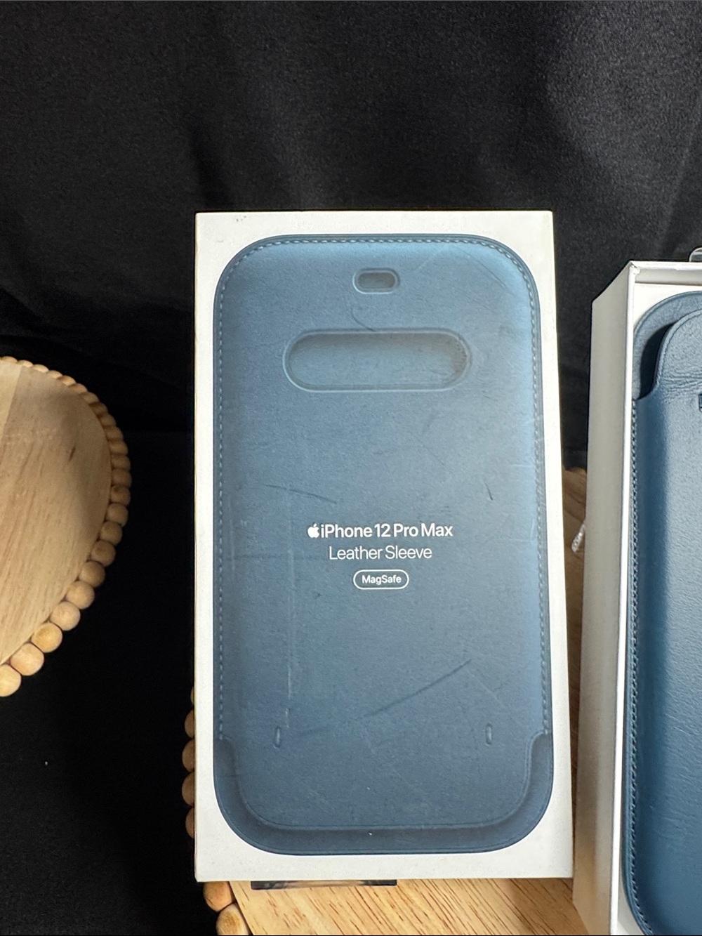 Apple iPhone 12 Pro Max Leather Sleeve NIB